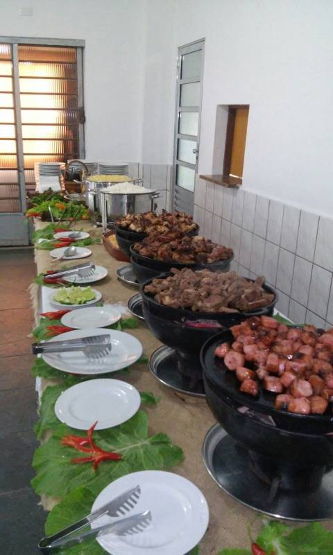 Buffet de Churrasco para 150 Pessoas no Jardim Paulistano - Buffet de Churrasco para 50 Pessoas