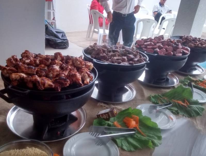 Buffet de Churrasco para Festa Infantil em Sp na Aclimação - Buffet de Churrasco e Saladas