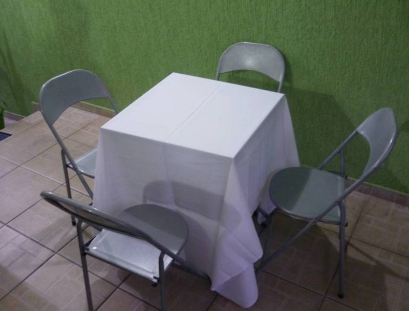 Locação de Mesa Bistrô na Vila Gustavo - Locação de Mesa de Vidro