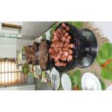 buffet de churrasco para 80 pessoas na Itaquera