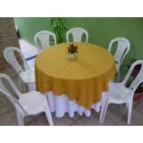 locação de cadeiras e mesas para festas preço na Santa Isabel